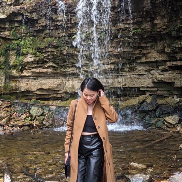 camel coat - Picture 1 of 2